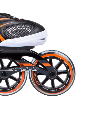 S SCHWARZ-ORANGE GRÖßE 41 INLINER NILS EXTREME