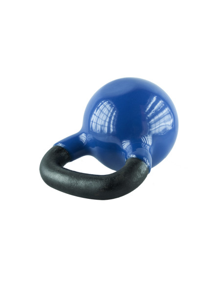 BLUE KETTLEBELL AUS GUSSEISEN MIT VINYLBESCHICHTUNG HMS
