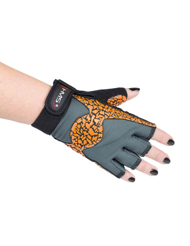 ORANGE/GRAY GRÖßE S TRAININGSHANDSCHUHE HMS