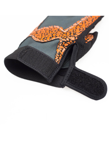 ORANGE/GRAY GRÖßE S TRAININGSHANDSCHUHE HMS