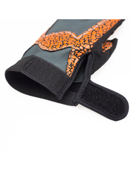 ORANGE/GRAY GRÖßE S TRAININGSHANDSCHUHE HMS