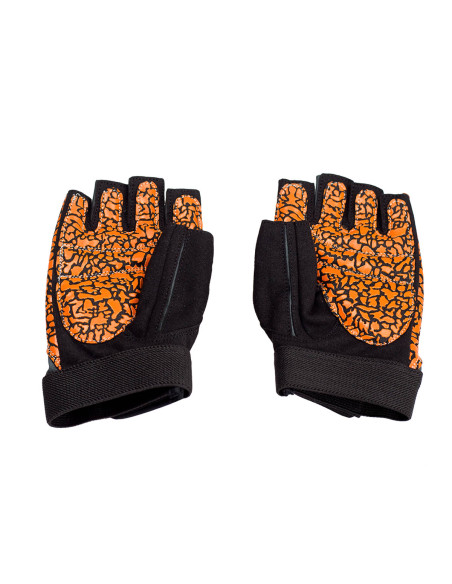 ORANGE/GRAY GRÖßE L TRAININGSHANDSCHUHE HMS