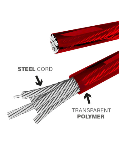 BLACK/RED SCHNELLES SPRINGSEIL HMS PREMIUM