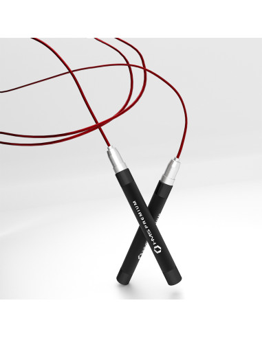 BLACK/RED SCHNELLES SPRINGSEIL HMS PREMIUM