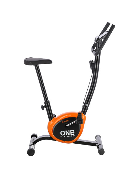 BLACK-ORANGE MECHANISCHER HEIMTRAINER ONE FITNESS
