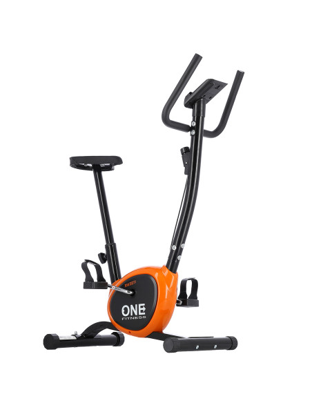 BLACK-ORANGE MECHANISCHER HEIMTRAINER ONE FITNESS