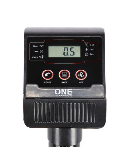 BLACK-ORANGE MECHANISCHER HEIMTRAINER ONE FITNESS