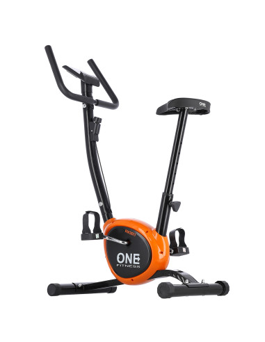 BLACK-ORANGE MECHANISCHER HEIMTRAINER ONE FITNESS
