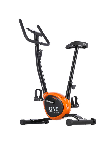 BLACK-ORANGE MECHANISCHER HEIMTRAINER ONE FITNESS