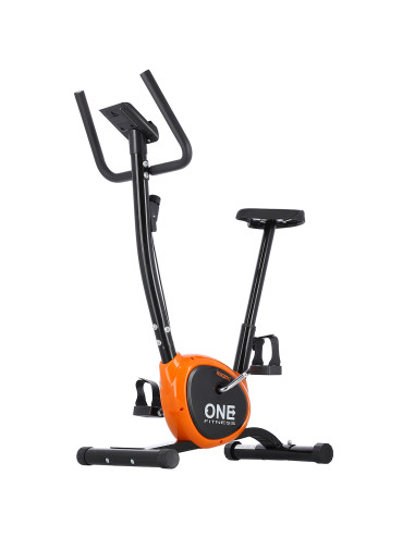 BLACK-ORANGE MECHANISCHER HEIMTRAINER ONE FITNESS