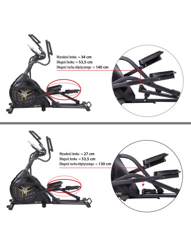 CROSSTRAINER MAGNETISCH SEMI COMMERCIAL HMS PREMIUM