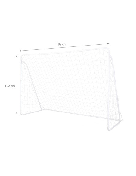 TORNETZ FÜR FUßBALL 1820x1220x600 mm NILS