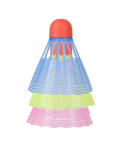 BADMINTONBÄLLE NYLON MULTICOLOR 3 STK. NILS