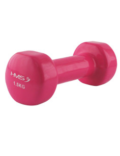 KURZHANTEL AUS GUSSEISEN MIT VINYLBESCHICHTUNG 1.5 KG HMS