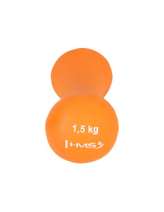 KURZHANTEL AUS GUSSEISEN MIT NEOPRENBESCHICHTUNG 1.5 KG HMS