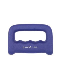 SCHLAGRING DARK BLUE GRIFFHANTEL AUS GUSSEISEN MIT NEOPRENBESCHICHTUNG 1.5 KG HMS 2