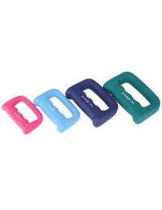 SCHLAGRING GREEN GRIFFHANTEL AUS GUSSEISEN MIT NEOPRENBESCHICHTUNG 2.0 KG HMS 2