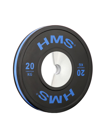SET (8 STK.) SET MIT OLYMPIA-HANTELSCHEIBEN BUMPER HMS