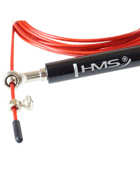 ROT/SCHWARZ SCHNELLES SPRINGSEIL AUS ALUMINIUM HMS