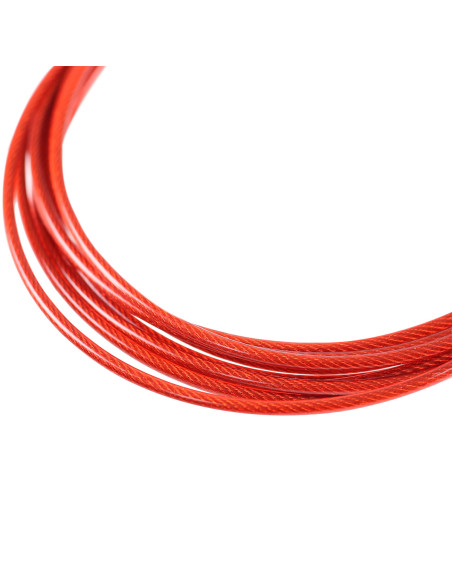 ROT/SCHWARZ SCHNELLES SPRINGSEIL AUS ALUMINIUM HMS