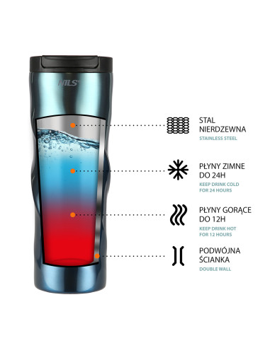 BLAU THERMOBECHER NILS