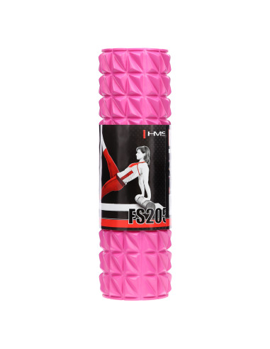 ROSA 45 CM FITNESSROLLE / MASSAGEROLLE HMS
