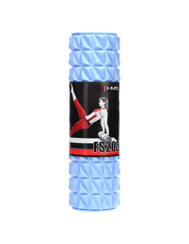 BLAU 45 CM FITNESSROLLE / MASSAGEROLLE HMS
