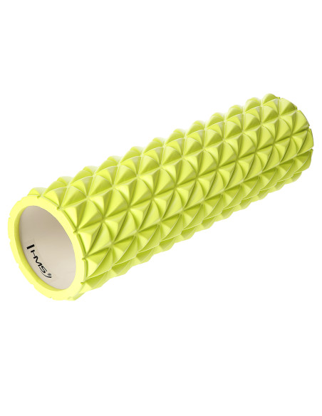 LIMETTENGRÜN 45CM FITNESSROLLE / MASSAGEROLLE HMS