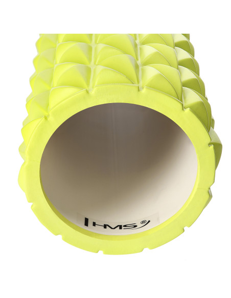 LIMETTENGRÜN 45CM FITNESSROLLE / MASSAGEROLLE HMS