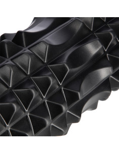 SCHWARZ 33 CM FITNESSROLLE / MASSAGEROLLE HMS