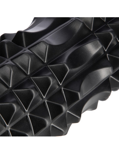 SCHWARZ 33 CM FITNESSROLLE / MASSAGEROLLE HMS