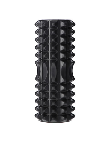 SCHWARZ 33 CM FITNESSROLLE / MASSAGEROLLE HMS