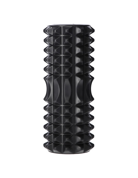 SCHWARZ 33 CM FITNESSROLLE / MASSAGEROLLE HMS