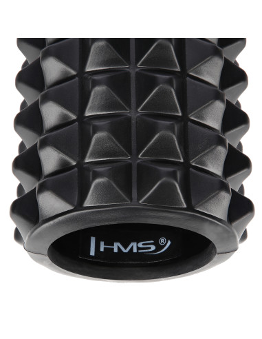 SCHWARZ 33 CM FITNESSROLLE / MASSAGEROLLE HMS