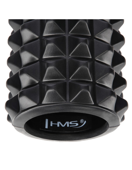 SCHWARZ 33 CM FITNESSROLLE / MASSAGEROLLE HMS