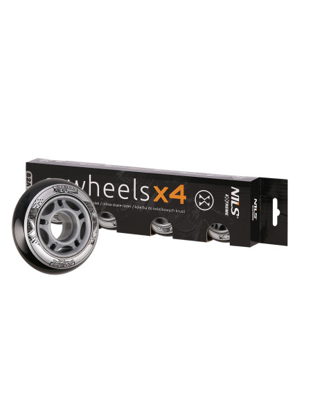 70x24 82A SCHWARZ ROLLEN (4 Stk.) NILS EXTREME