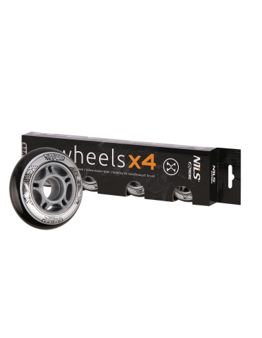 76x24 82A SCHWARZ ROLLEN (4 Stk.) NILS EXTREME