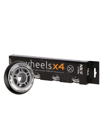 76x24 82A SCHWARZ ROLLEN (4 Stk.) NILS EXTREME