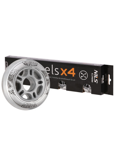 80x24 82A TRANSPARENT ROLLEN (4 Stk.) NILS EXTREME