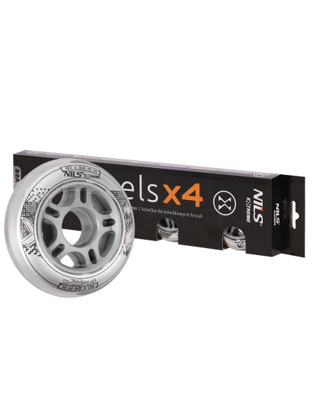 80x24 82A TRANSPARENT ROLLEN (4 Stk.) NILS EXTREME