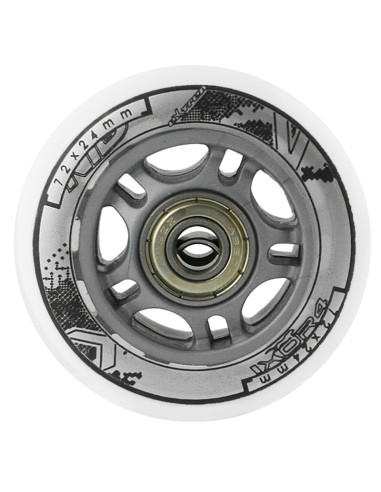 72x24 82A WEIß (4 Stk.) + ABEC-7 (8 Stk.) SET NILS EXTREME