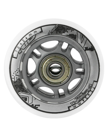 72x24 82A WEIß (4 Stk.) + ABEC-7 (8 Stk.) SET NILS EXTREME