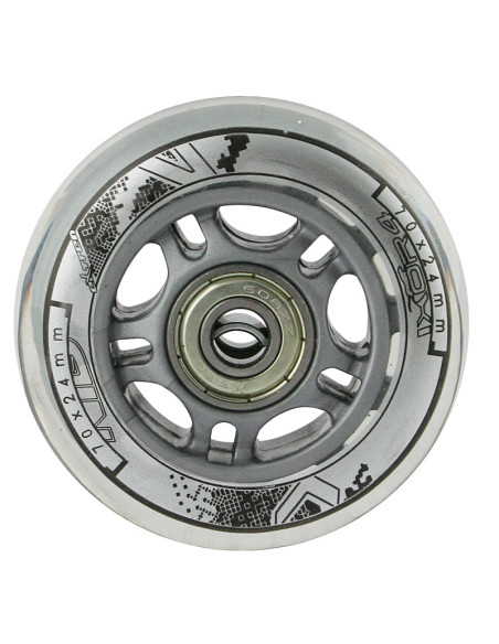 70x24 82A TRANSPARENT (4 Stk.) + ABEC-7 (8 Stk.) SET NILS EXTREME