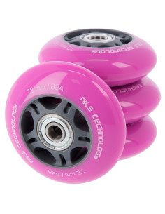 72x24 82A (4 Stk.) ROSA + ABEC-7 (8 Stk.) SET NILS EXTREME 2