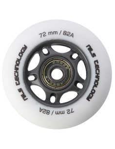 72x24 82A WEIß MATT (4 St.) + ABEC-9 (8 St.) SET NILS EXTREME