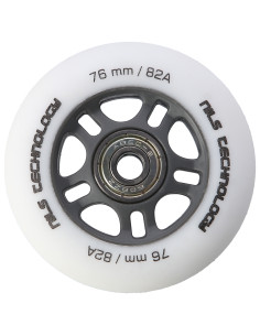 76x24 82A WEIß MATT (4 STK.) + ABEC-9 (8 STK.) SET NILS EXTREME 2