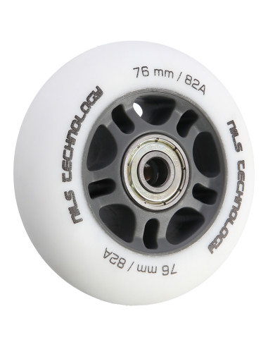 76x24 82A WEIß MATT (4 STK.) + ABEC-9 (8 STK.) SET NILS EXTREME