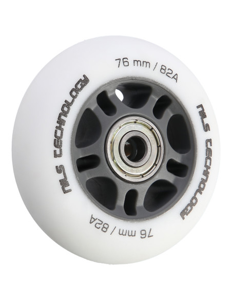 76x24 82A WEIß MATT (4 STK.) + ABEC-9 (8 STK.) SET NILS EXTREME