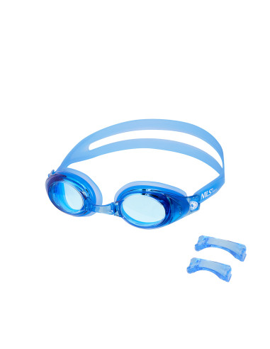 BLAU SCHWIMMBRILLE NILS AQUA