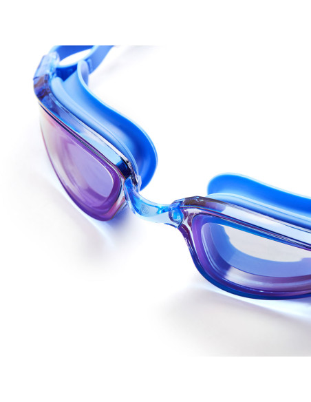 BLAU / RAINBOW SCHWIMMBRILLE NILS AQUA